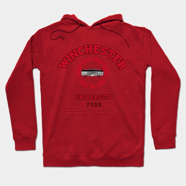 Winchester University Hoodie by Winchestered